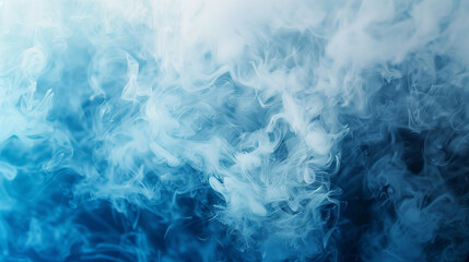 Obraz premium Light blue gradient transitioning to white.