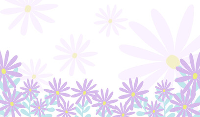 Abstract Banner Frame Background .Colorful Flowers Background Vector Illustration.Exotic Plants, Branches,Art Print For Beauty, Fashion And Natural Products,Card,Paper,Wellness, Event,Slide,Banner