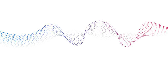 	
Flowing Dot Wave halftone gradient pattern on transparent background