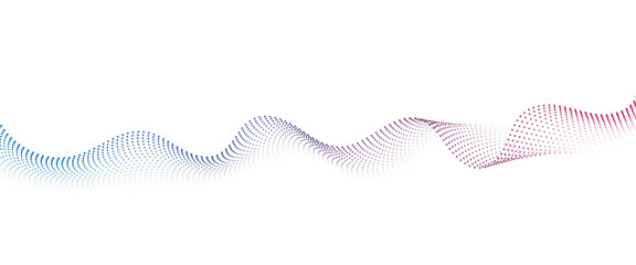 	
Flowing Dot Wave halftone gradient pattern on transparent background