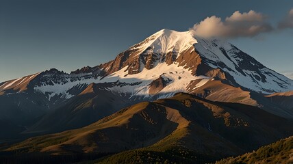 Identify the main factors contributing to the uplift of dome mountains.
