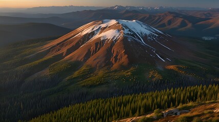 Identify the main factors contributing to the uplift of dome mountains.
