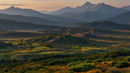 What are the unique ecological features of plateau mountains?
