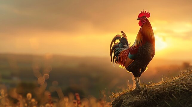 A proud French rooster
