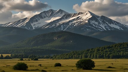 What are some famous plateau mountains around the world?
