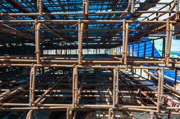 Reinforced steel for building structures