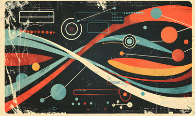 graphic backgrounds related to technology, communication, and the internet