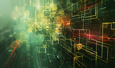 Obraz premium graphic backgrounds related to technology, communication, and the internet