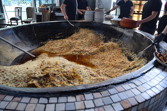 Palov (Osh), which is one of Uzbek cuisine