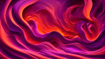 Obraz premium Sunset Swirl abstract background wallpaper