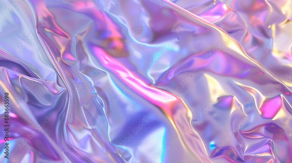 Poster grainy iridescent holographic gradient background psychedelic colourful pattern for your business an