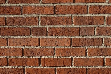 Wall made of brick, seamless full frame