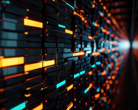 Generative autoregressive networks side view highlight sequential data generation Sci-fi tone Analogous Color Scheme