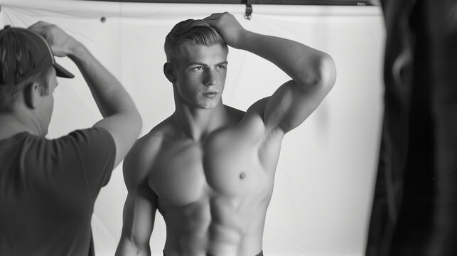 Photographer and Model