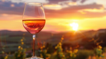 glass of red wine