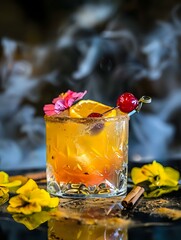 Simple and elegant sangria presentation