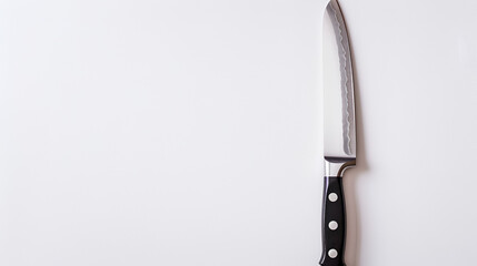 Butcher Knife Vector Icon Illustration. Kitchen Knife Vector. Flat Cartoon Style Suitable for Web Landing Page, Banner, Flyer, Sticker, T-Shirt, Card 