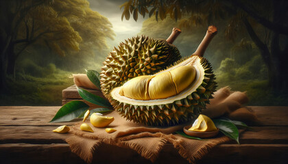 Durian fruit Thailand durian tree