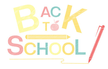 Back to school Chalkboard color lettering