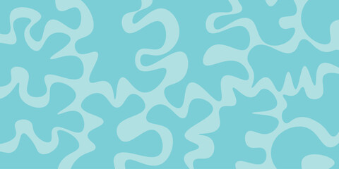 Summer background. Abstract summer vector background, water pool element, leaves and waves vector illustration
