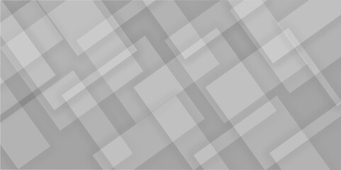 Abstract elegant background white and gray squares texture. Abstract white and grey geometric overlapping square pattern abstract futuristic background technology digital concept.