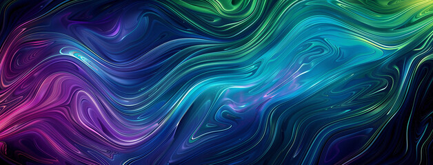 Soft, blue waves with flowing lines create an abstract, watery texture perfect for a calming background