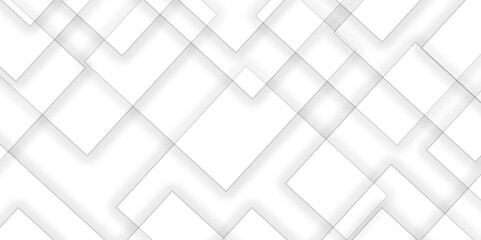 Abstract white and grey geometric overlapping square pattern background with shadow. paper texture design Abstract white background can use for design, background concept, vector illustration.