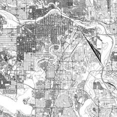 Fototapeta premium 3D illustration of city and urban in Calgary Canada