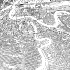 Obraz premium 3D illustration of city and urban in Winnipeg Canada