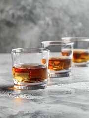 Three Glasses of Whiskey