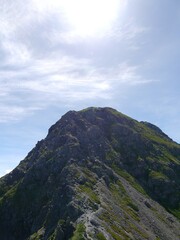 南アルプス「塩見岳」