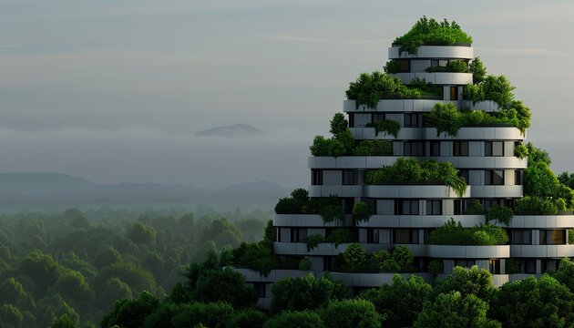 Carbon Neutral, Comprehensive offset plans in a 2050 ecocity