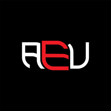 AEU logo design, AEU simple and modern logo. AEU luxurious alphabet design