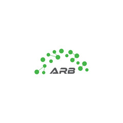 ARB letter logo design on white background. Creative  modern ARB letter logo design. Vector design.