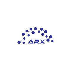 ARX letter logo design on white background. Creative  modern ARX letter logo design. Vector design.