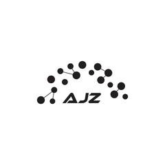 AJZ letter logo design on white background. Creative  modern AJZ letter logo design. Vector design.