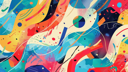 Obraz premium Modern illustration of an abstract card background in modern style Wallpaper design