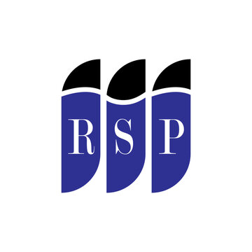 RSP letter logo design on white background. Creative  modern RSP letter logo design. Vector design.