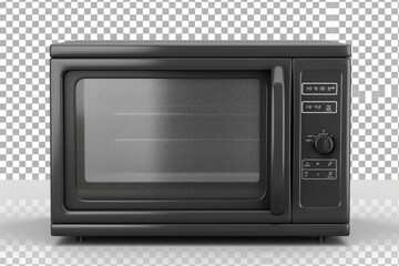 Fototapeta premium Black Toaster Oven