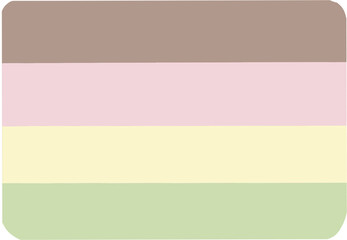 Fototapeta premium 무지개떡1