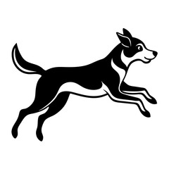 dog running