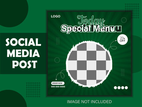 Social media poster