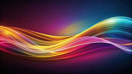 Abstract background with flowing wavy lines, flowing, abstract, background, design, pattern, curves, artistic, colorful, modern, digital