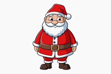 
santa claus character icon, Cartoon vector illustration of Santa Claus
