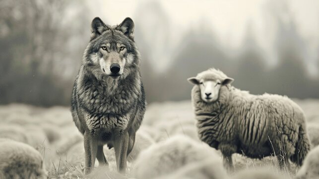 Deceptive Wolf in Sheep's Clothing