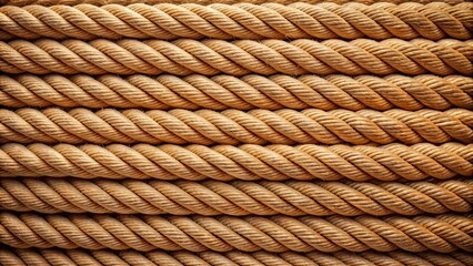 Brown old rope texture with striped pattern, perfect for a retro textile background , rope, texture, brown, old, lines