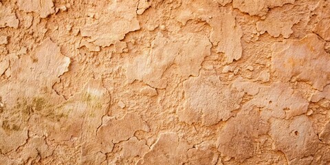 Fototapeta premium Beige lime plaster background with subtle cracks , texture, aged, vintage, weathered, distressed, rough, old, earthy, rustic, grunge