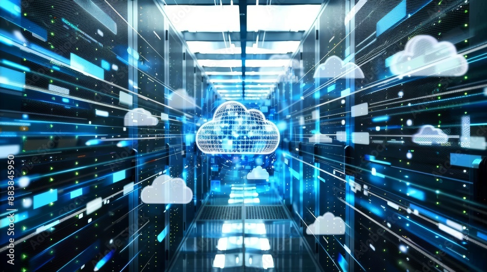 Poster cloud computing allows you to access data and programs over the internet instead of your computer's 