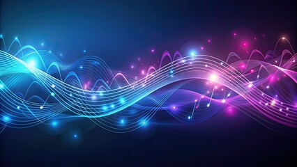 Abstract musical waves in blue and purple colors , music, background, sound, abstract, volume, audio, waves, design