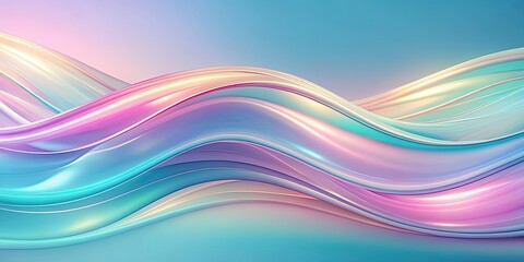 Fototapeta premium Abstract pastel liquid lines background with wave dynamic pattern , organic, colorful, soft, flowing, smooth, elegant